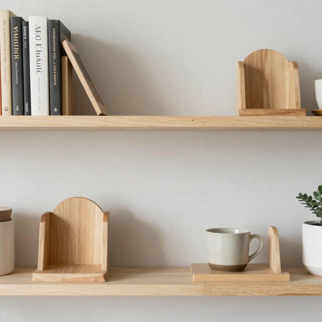 Buchstützen aus einer Künstlerkooperation mit besonderen Designs